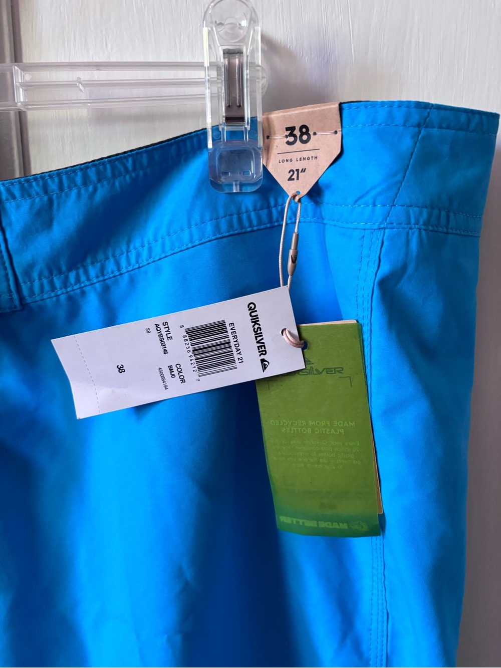Quiksilver Bright Blue Men's Swim Trunks